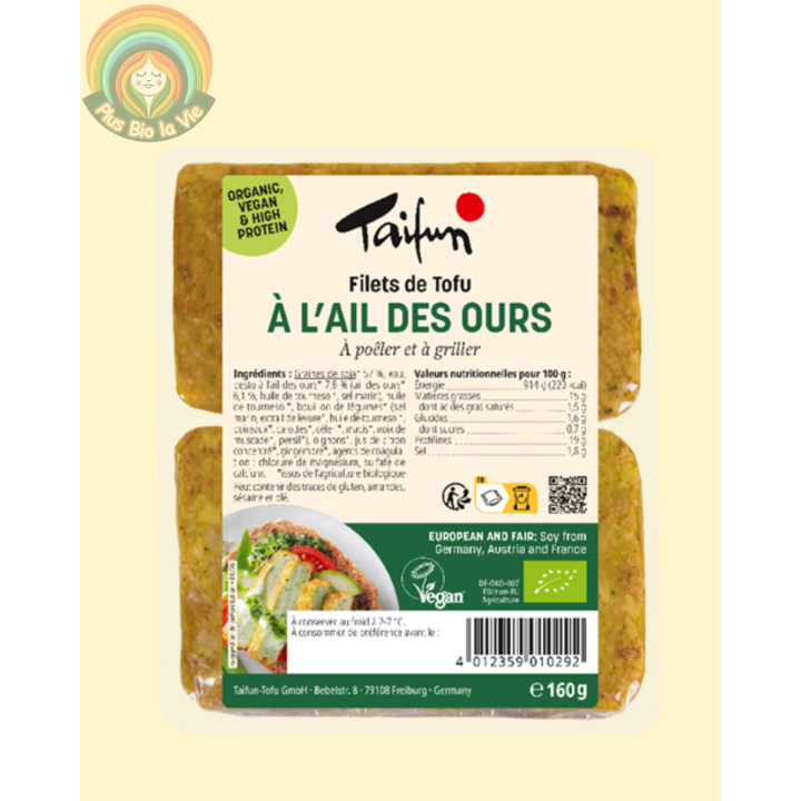 Tofu à l'ail des ours Taifun 160g *8