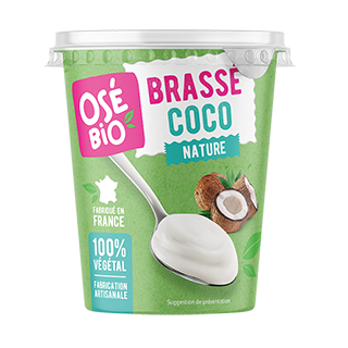 Brassé coco nature lot de 4*375g