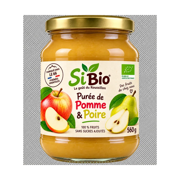 Purée Pomme Poire 560g
