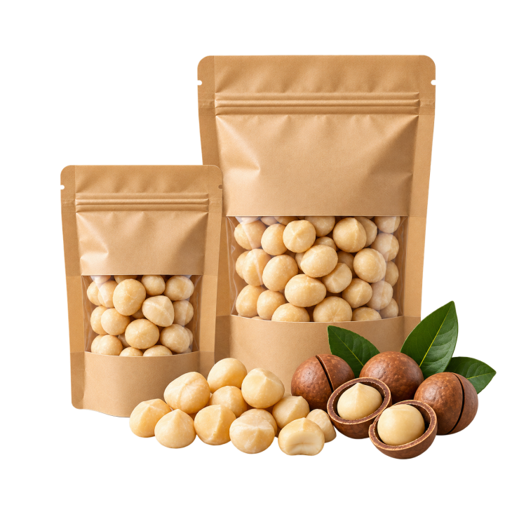 Noix de Macadamia décortiquées - 125g ou 500g-