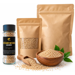 Graines de Sésame - 50g- 500g- 3Kg- IDBIO