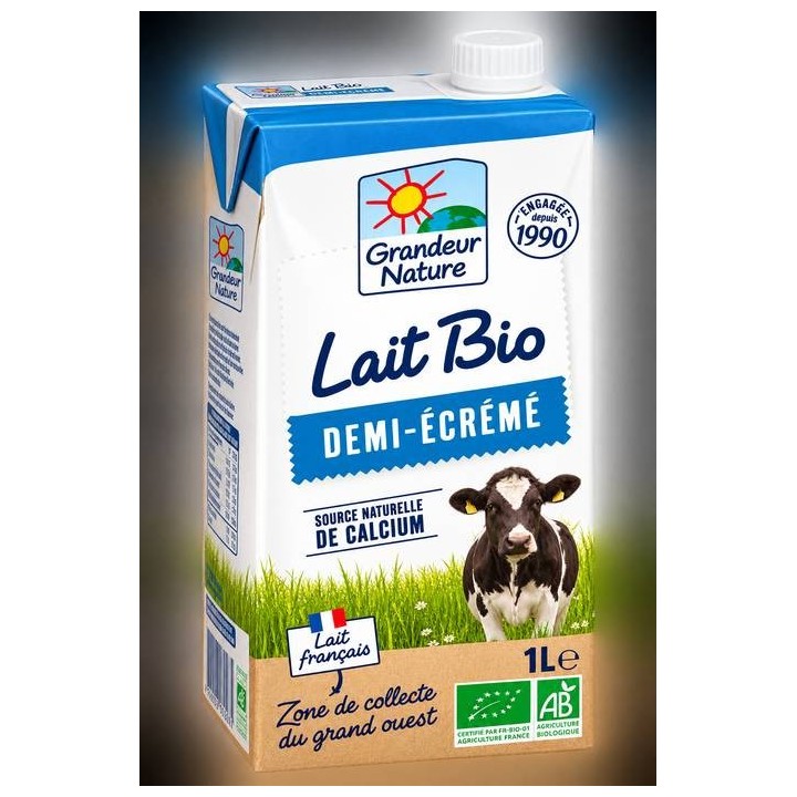 Lait ½ écrémé 1L