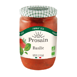 Sauce Tomate au Basilic 610g format éco
