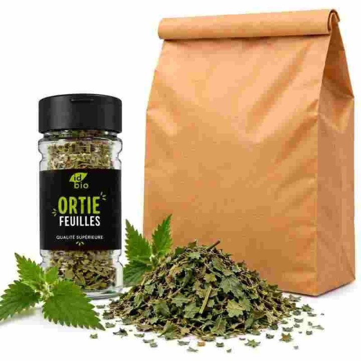 Ortie flocon IDBIO - pot de 6g- 500g-
