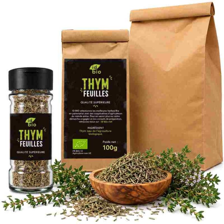 Thym IDBIO- pot de 16g- 50g- 500g- 1.5Kg-