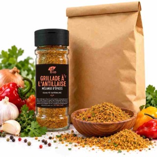 Mélange Antillais IDBIO- pot de 40g- 500g-