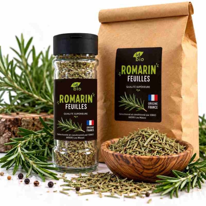 Romarin origine France IDBIO- pot de 16g- 500g-