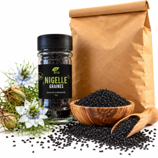 Nigelle graine IDBIO- pot de 40g- 500g-