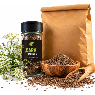 Carvi graine IDBIO- pot de 40g- 500g-