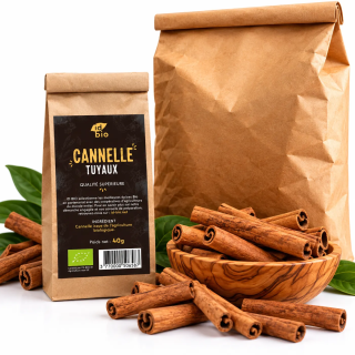 Cannelle tuyaux IDBIO- 40g- 500g-