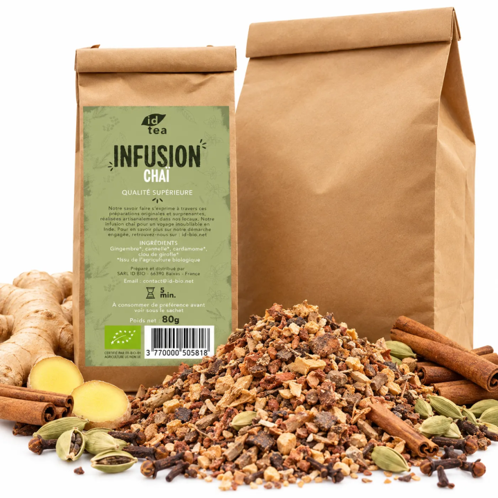 Infusion Chaï IDBIO- 80g- 500g-