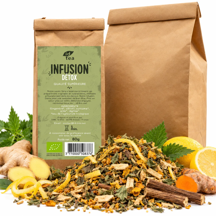 Infusion Détox IDBIO- 80g- 500g-