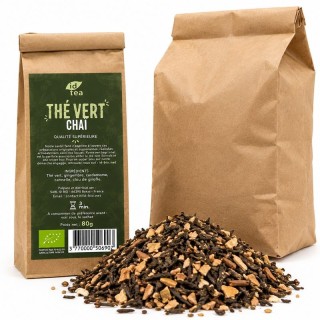 Thé Vert Chaï IDBIO- 80g- 500g-