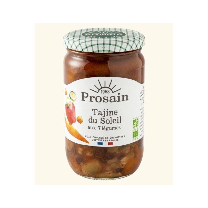 Tajine du soleil aux 7 légumes 660g