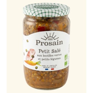 Petit salé aux lentilles vertes 680g