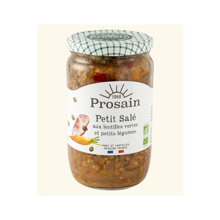 Petit salé aux lentilles vertes 680g