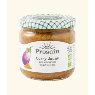 Curry Jaune Aux aubergines et lait de coco 345g
