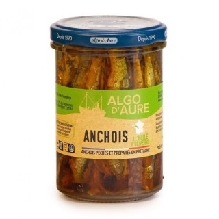 Anchois à l'huile d'olive 190g