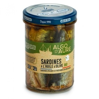 Sardines à l'huile d'olive 190g