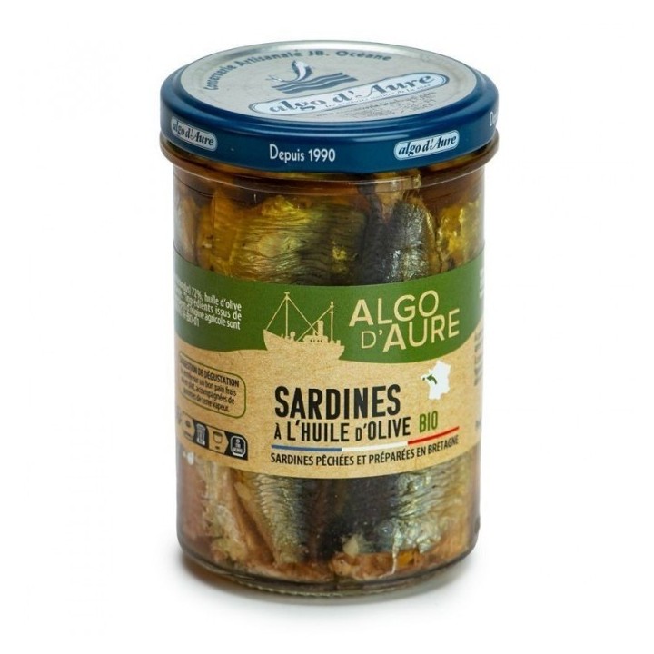 Sardines à l'huile d'olive 190g