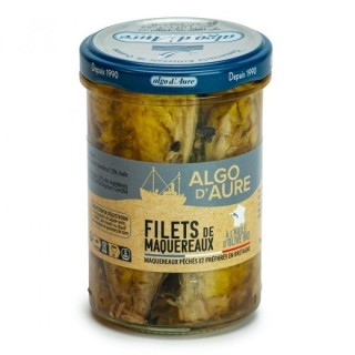 Filets de maquereaux à l'huile d'olive 190g
