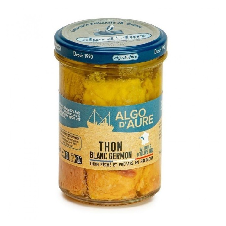 Thon blanc germon à l'huile d'olive 190g