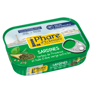 Sardines herbes de Provence 135g