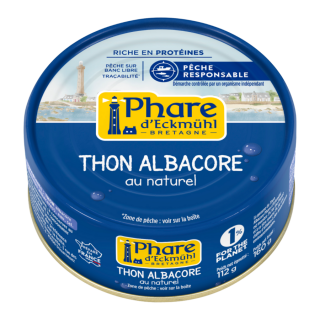 Thon albacore au naturel 280g