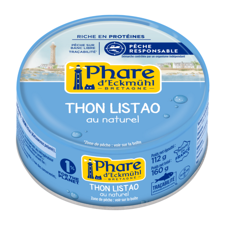 Thon listao au naturel 112g