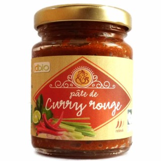 Pâte de Curry Rouge 90g