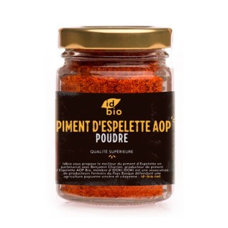 Piment d'Espelette AOP poudre 500g