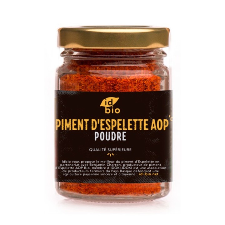 Piment d'Espelette AOP poudre 500g
