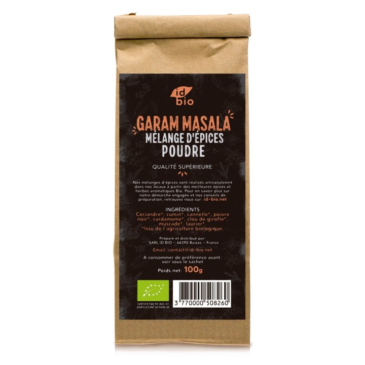 Mélange Garam Masala poudre 500g