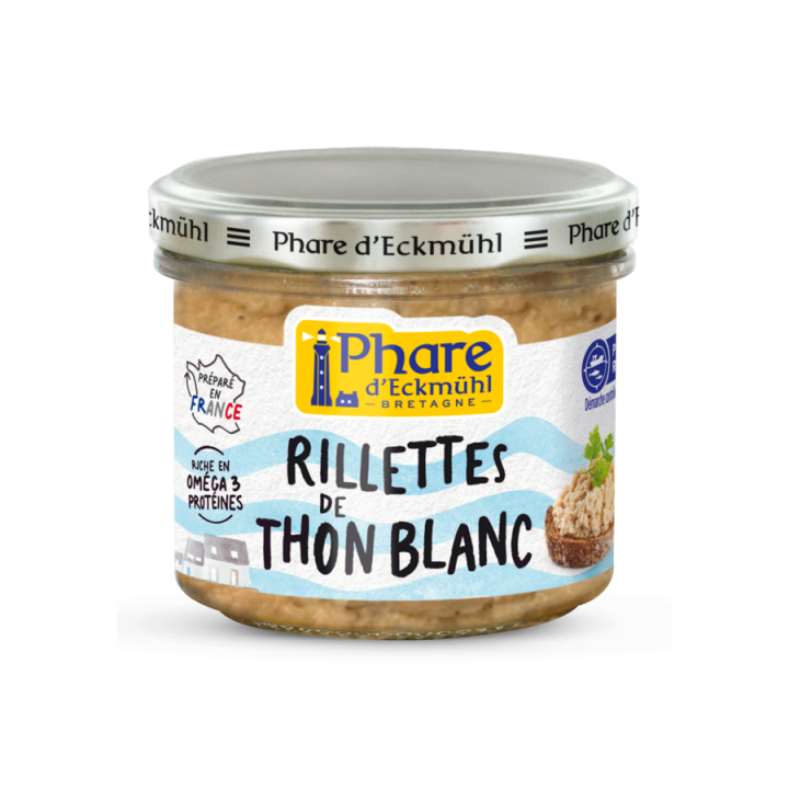 Rillettes de thon blanc 90g