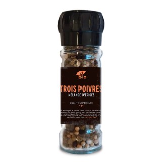 Mélange trois poivres grains 35g