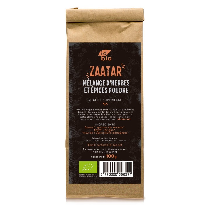 Mélange Zaatar poudre 100g