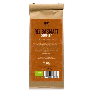 Riz Basmati Supérieur complet