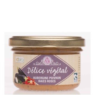 Délice Végétal Aubergine Poivron 100g