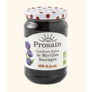 Confiture Extra de Myrtilles Sauvages 350g