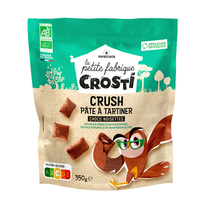 Crush pâte à tartiner Choco noisettes 350g