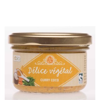 Délice Végétal Curry Coco 100g