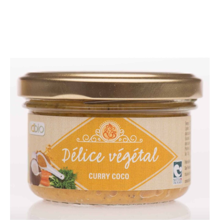 Délice Végétal Curry Coco 100g