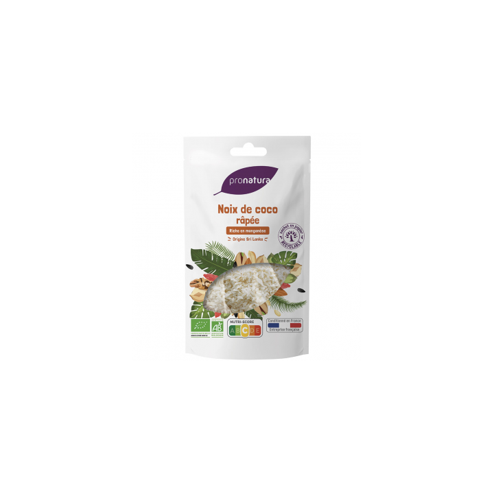 Noix de coco séchée râpée fine 125g