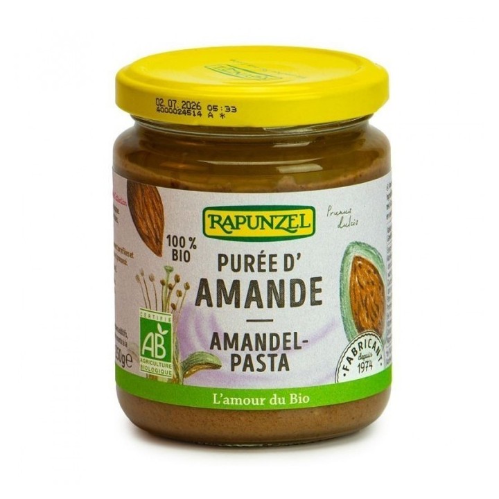Purée d'amande complète 250g