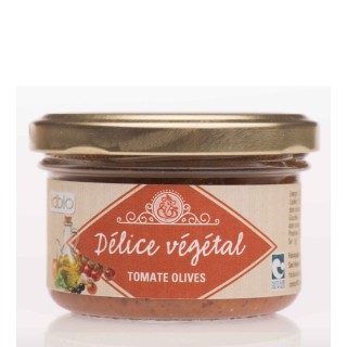 Délice Végétal Tomate Olives 100g