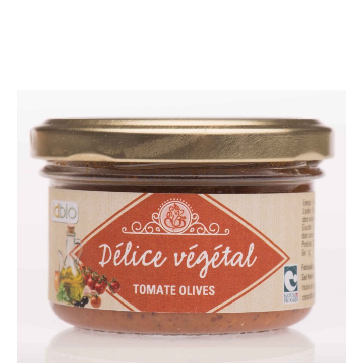 Délice Végétal Tomate Olives 100g
