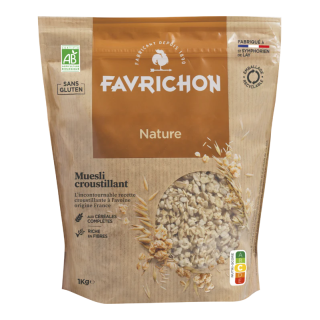 Muesli croustillant nature 1kg