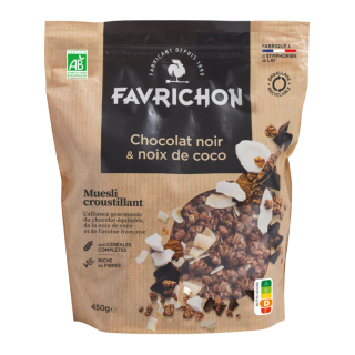 Muesli croustillant noix de coco 450g