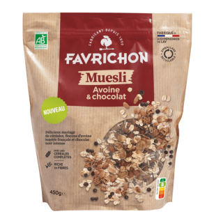 Muesli avoine chocolat 450g
