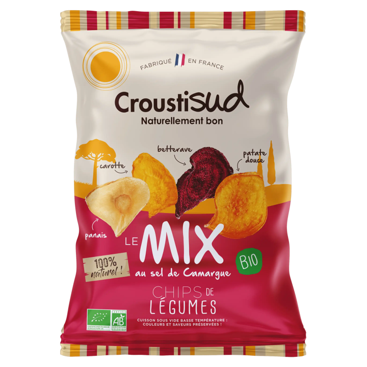 Mix de chips de légumes 90g